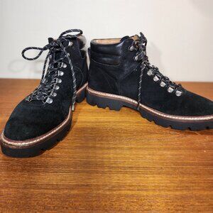 Madewell Suede Black Boots Women (8)